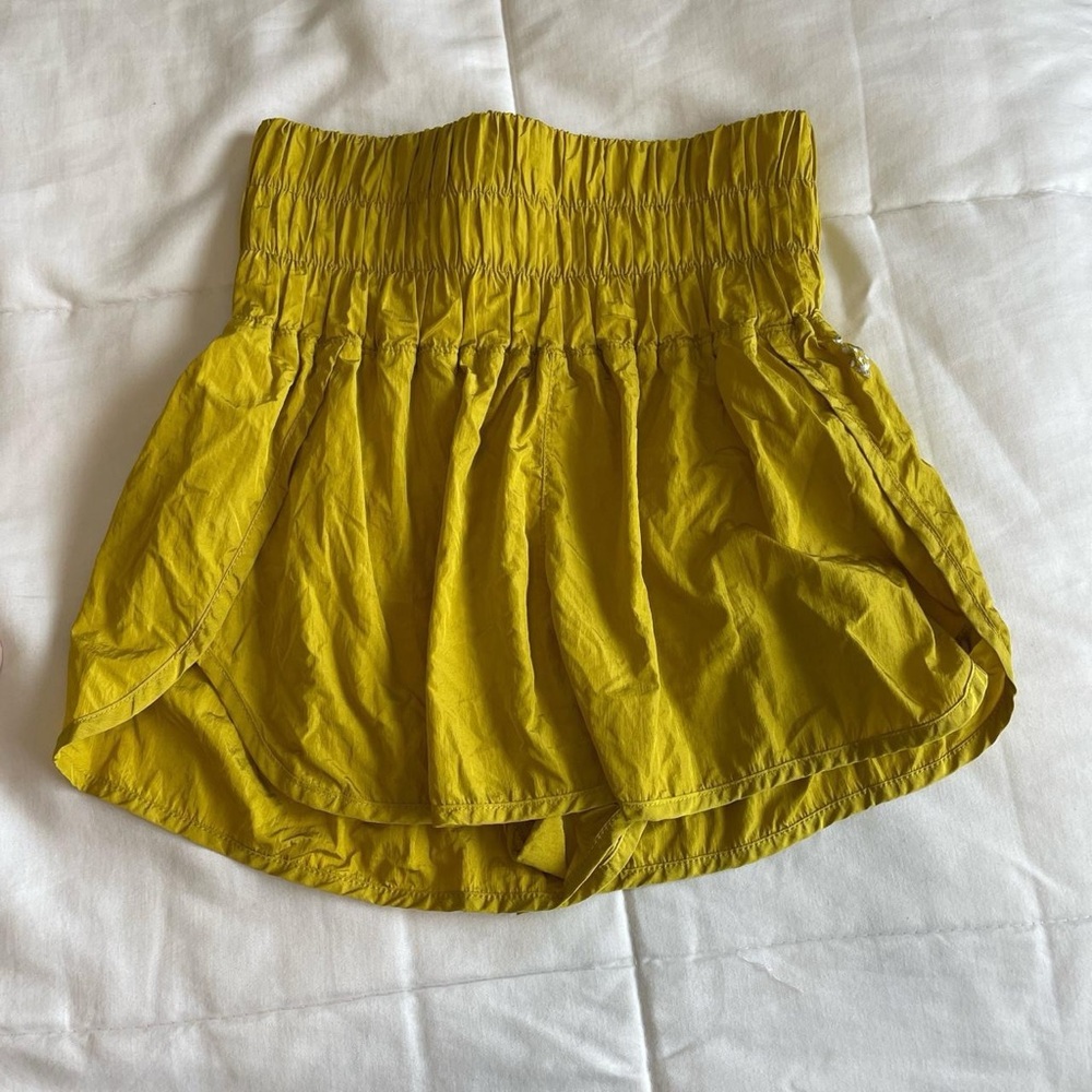 FP Movement by Free People Yellow Athletic Shorts